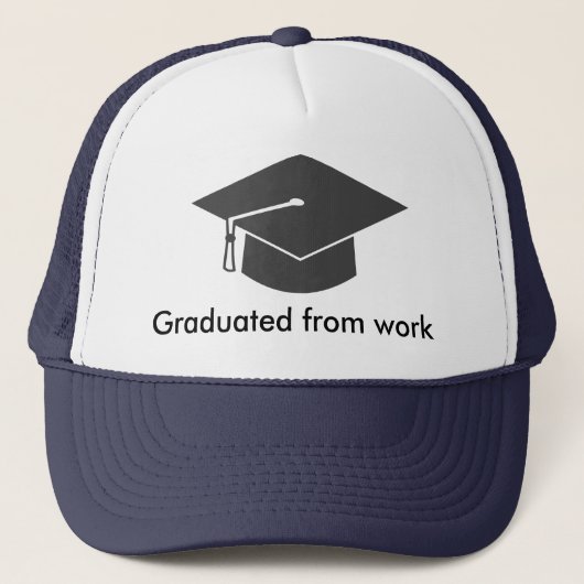Casquette Diplômé du travail (Devant)