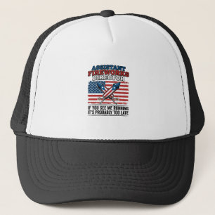 Casquette Directeur adjoint de feux d'artifice T-shirt patri