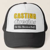 Casquette Directeur de casting (Devant)