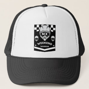 Casquette Dirt Bike Weekend Guerrier Motocross Rider