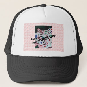 Casquette "Disparaissent de l'autre substance de jongg