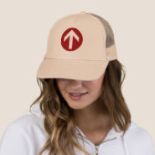 Casquette Disque fléché (En situation)