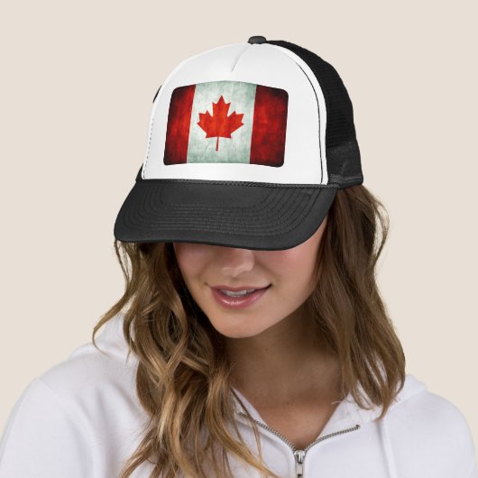 Casquette Distressed Canada Flag (En situation)