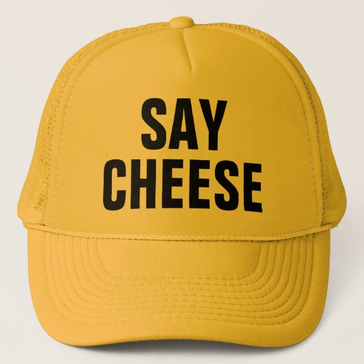 Casquette Dites le fromage (Devant)