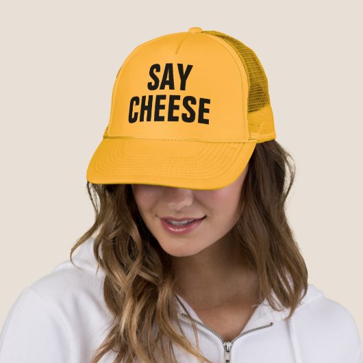 Casquette Dites le fromage (En situation)