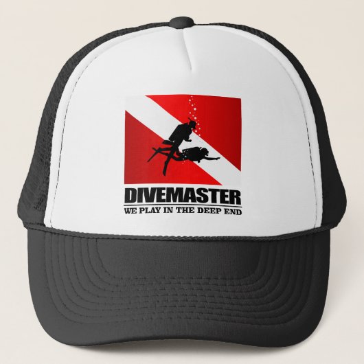 Casquette Divemaster (extrémité profonde) (Devant)