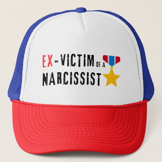 Casquette Divorce Ex-victime d'un narcissique (Devant)