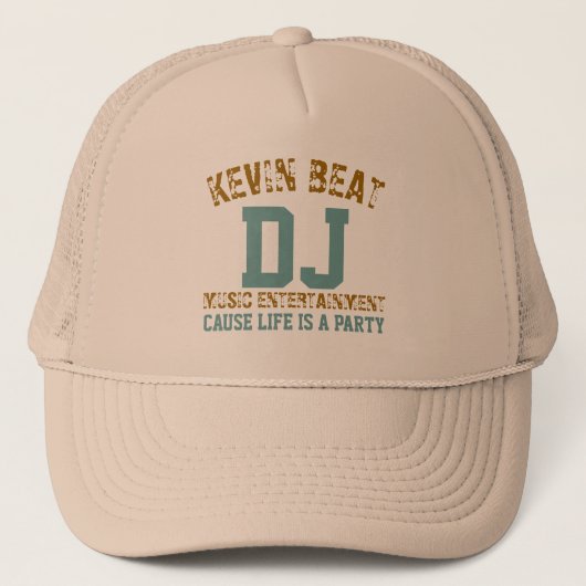 Casquette dj (Devant)