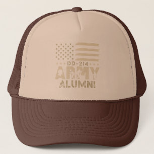 Casquette DJ-214 Alumni Militaire US Vétérinaire du drapeau