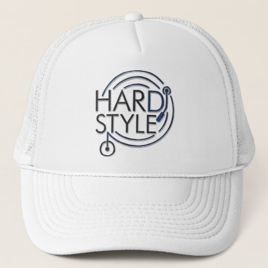 Casquette DJ HARDSTYLE - conception métallique (Devant)