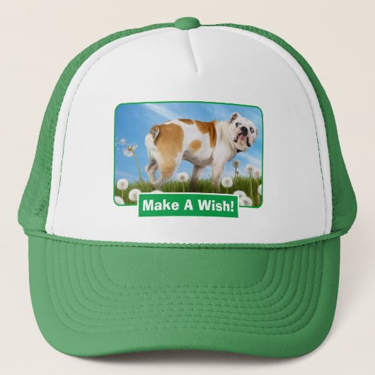 Casquette Dog With Dandelion (Devant)