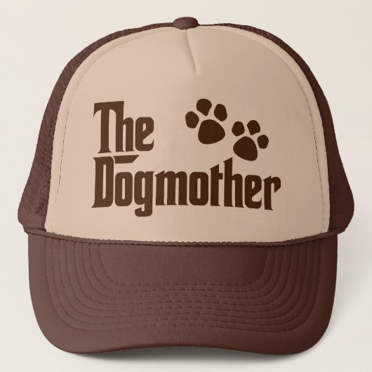 Casquette Dogmère brun et bronzant dire (Devant)