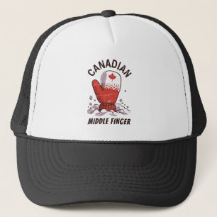 Casquette Doigt moyen canadien