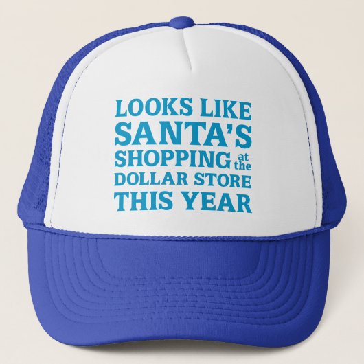 Casquette Dollar Store Père Noël (Devant)