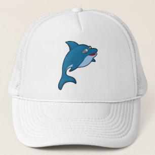 Casquette Dolphin at Swimming with Swimming goggles