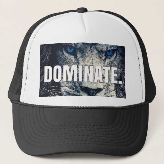 Casquette Dominer - Motivation Lion (Devant)