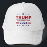 Casquette Donald Trump 2024, personnalisable, ramènent l'Amé<br><div class="desc">Faites une déclaration avec un Donald Trump 2024 personnalisé Take America Back Trucker Hat. Ce casquette affiche le slogan audacieux "Reprenez l'Amérique" aux couleurs patriotiques, parfait pour montrer votre soutien à la campagne 2024. Conçu avec un dos en maille confortable et une fermeture à aile réglable, ce camionneur offre un...</div>