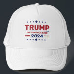 Casquette Donald Trump 2024, personnalisable, ramènent l'Amé<br><div class="desc">Faites une déclaration avec un Donald Trump 2024 personnalisé Take America Back Trucker Hat. Ce casquette affiche le slogan audacieux "Reprenez l'Amérique" aux couleurs patriotiques, parfait pour montrer votre soutien à la campagne 2024. Conçu avec un dos en maille confortable et une fermeture à aile réglable, ce camionneur offre un...</div>