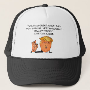 Casquette Donald Trump - anniversaire terrible de fête des
