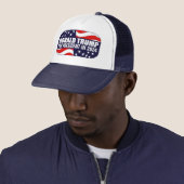 Casquette Donald Trump Président 2024 (En situation)