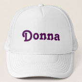 Casquette Donna (Devant)