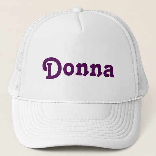 Casquette Donna (Devant)