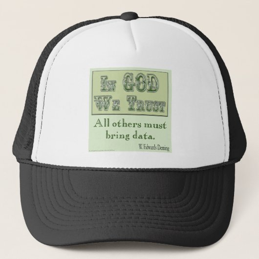 Casquette Données à apporter (Devant)