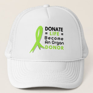 Casquette Donner la vie Le don d'organes sauve des vies, la