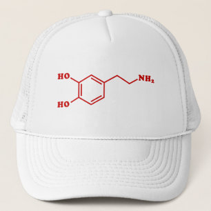 Casquette Dopamine formule chimique moléculaire