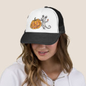 Casquette d'opossum de Jack-o'-lantern (En situation)