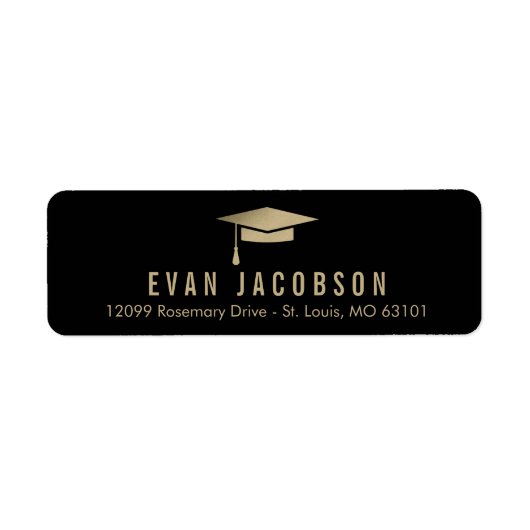 Casquette d'or ÉDITABLE COULEUR Étiquettes de adre (Devant)