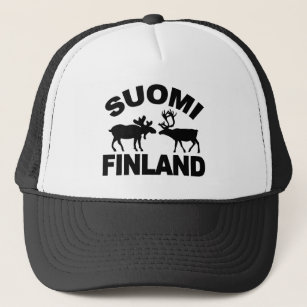 Casquette d'orignaux et de renne de la Finlande
