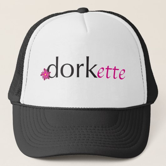 Casquette Dorkette rose (Devant)
