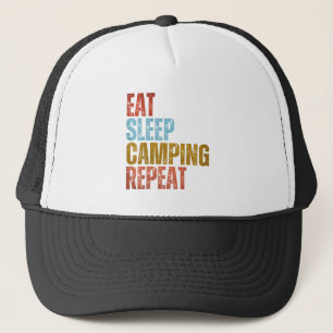 CASQUETTE DORMIR LE CAMPING RÉPÉTER