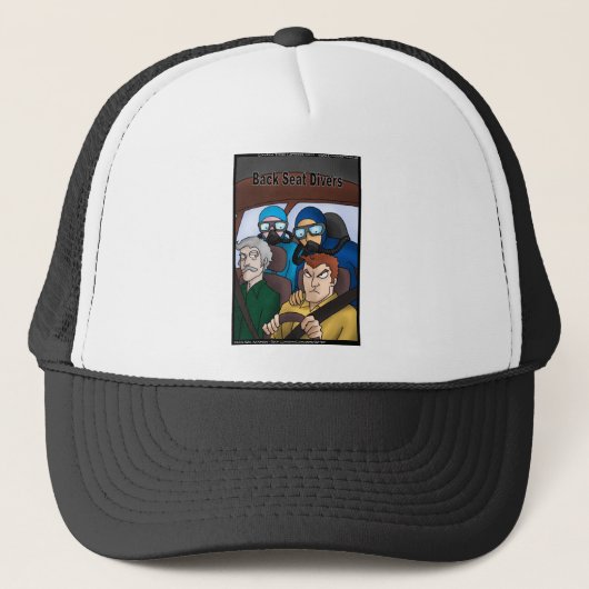 Casquette Dos Seat Divers Drôle Cadeaux Tee - shirt Cartes M (Devant)