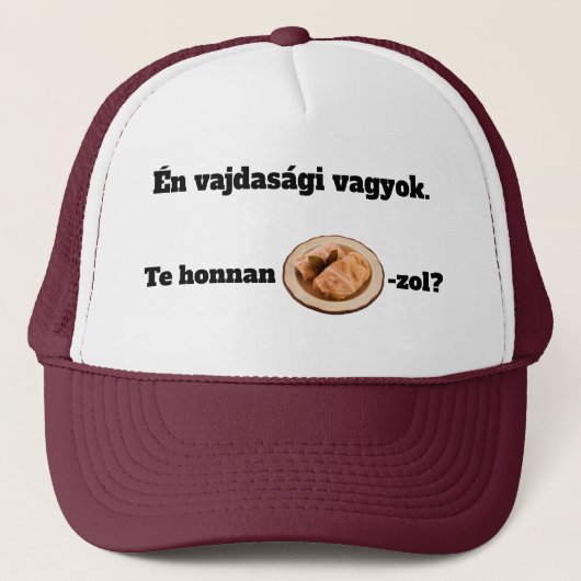 Casquette D'où venez-vous ? mici (Devant)