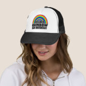 Casquette Double arc-en-ciel si intense (En situation)