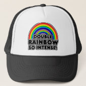 Casquette Double arc-en-ciel si intense (Devant)