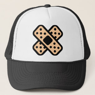 Casquette double bande-aide