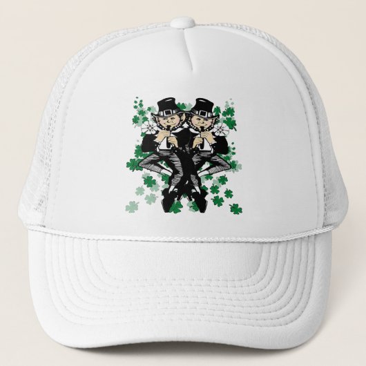 Casquette Double La Chance Leprechaun (Devant)