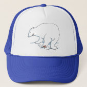 Casquette d'ours polaire (Devant)