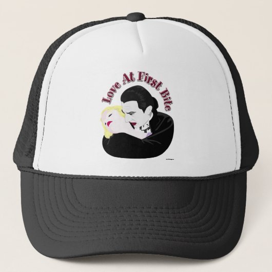 Casquette Dracula, coup de foudre (Devant)