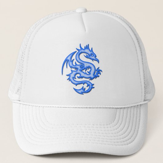 CASQUETTE DRAGON BLEU (Devant)