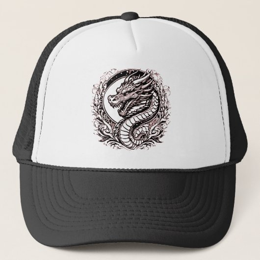 Casquette Dragon de Sagesse (Devant)