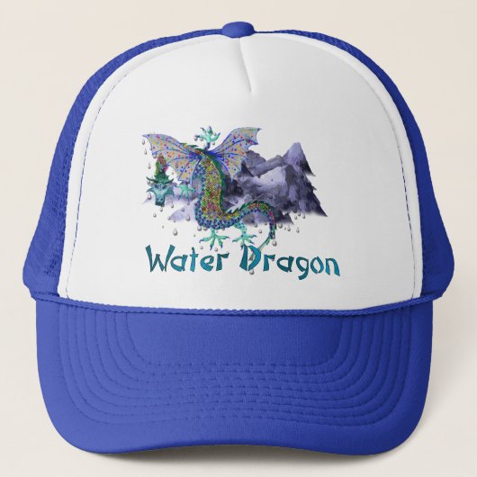 Casquette Dragon d'eau (Devant)
