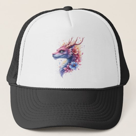 Casquette Dragon Gardien Douceur. (Devant)