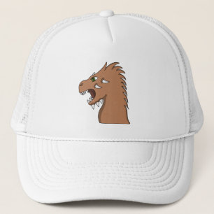 Casquette Dragon preparing to breathe fire