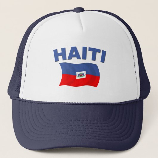 Casquette Drapeau 1 du Haïti (Devant)