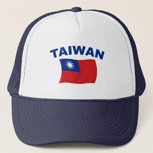 Casquette Drapeau 2 de Taïwan (Devant)