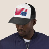 Casquette Drapeau à l'envers des Etats-Unis (signal de (En situation)